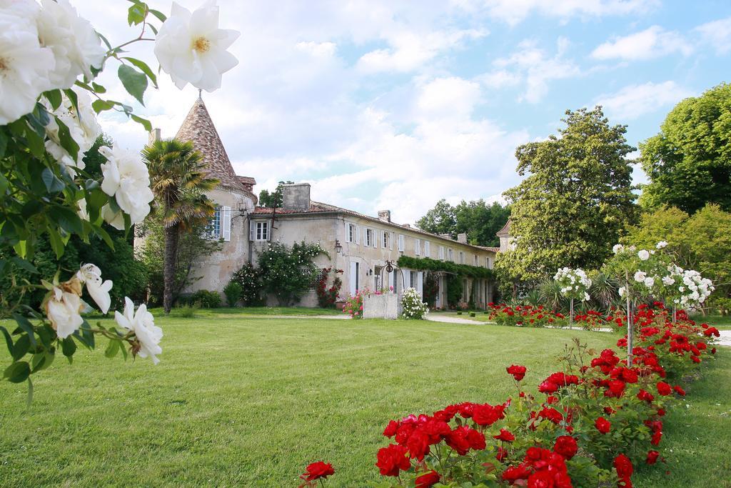 Chateau De Puyrigaud Bed and Breakfast Léoville Eksteriør billede